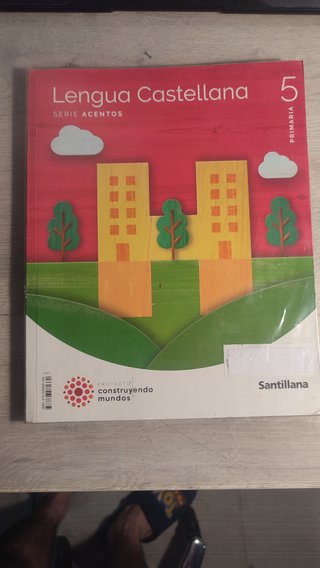 Libro Lengua Castellana 5 Primaria.forrado perfect