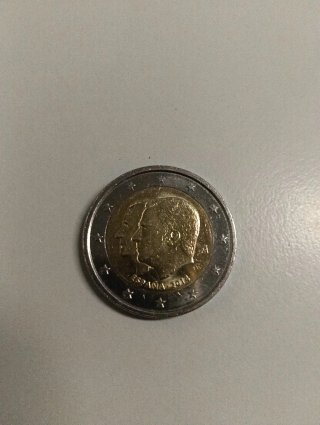 España 2014 moneda 2 euros