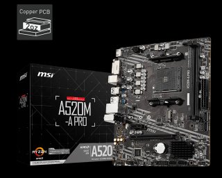 Placa Base MSI A520M-A PRO