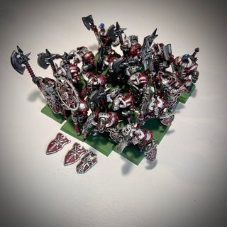 Regimiento Guerreros del Caos Warhammer