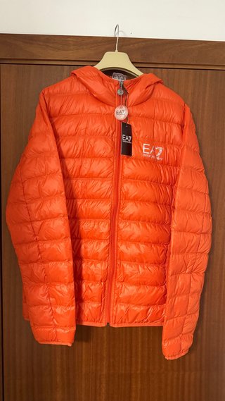 Abrigo EA7 Emporio Armani Naranja