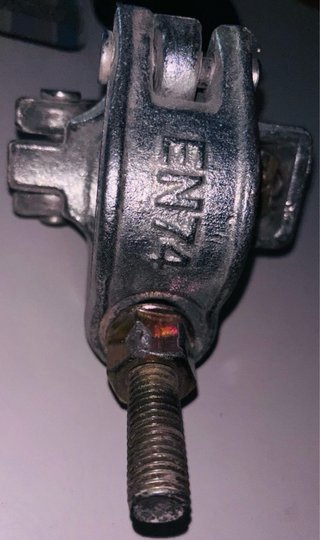 Grapa giratoria para andamios – Acero galvan. 48mm