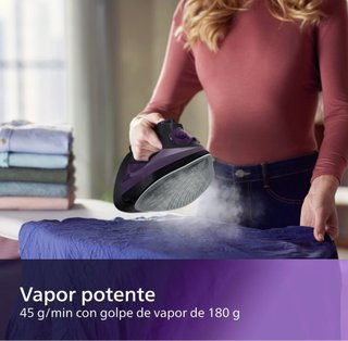 Plancha de Vapor Philips Serie 5000 Morada