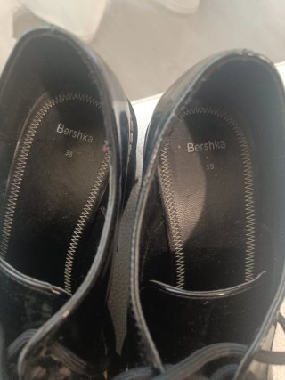 Zapatos Bershka Negros Talla 38