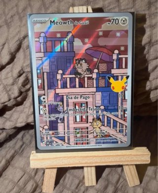 Carta Pokémon Meowth de Galar