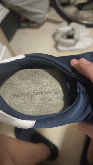 Zapatillas Doctor Cutillas Azul y Blanco