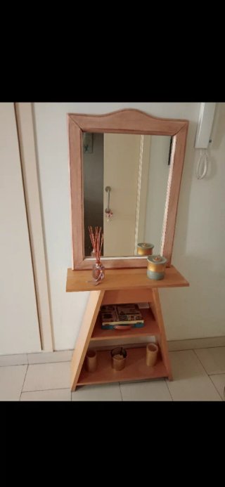 Recibidor con espejo