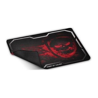Alfombrilla XL Spirit of Gamer Smokey Skull Roja