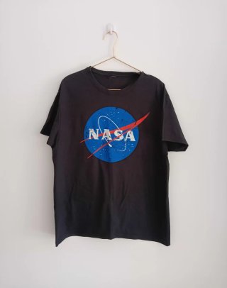 Camiseta hombre negra L