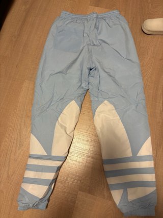 Pantalón Adidas Azul y Blanco