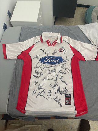 Camiseta FC Köln Colonia 1998/1999 Firmada