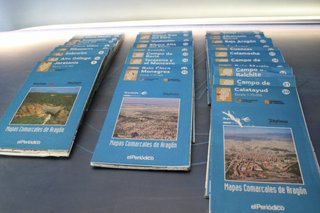 Mapas Comarcales de Aragón. Escala 1:70.000, el Periódico.