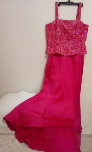 Vestido fiesta  pedrería