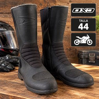 Botas de Moto OXO Negras Talla 44