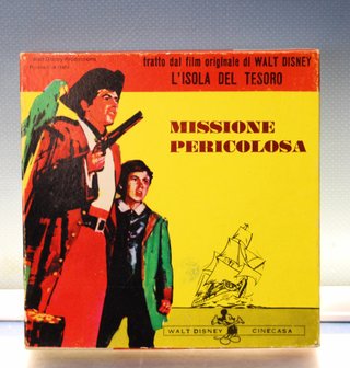 Película 8mm Super. Missione Pericolosa. Walt Disney Cinecasa.