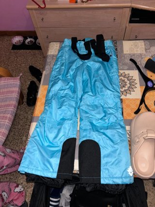 Pantalón de nieve Cribit azul para niño