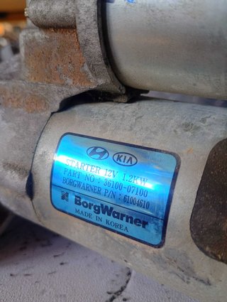 MOTOR ARRANQUE Kia Picanto (JA)(2017->)