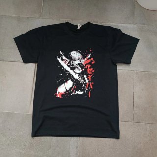 Camiseta Saber Fate Negra - Talla M