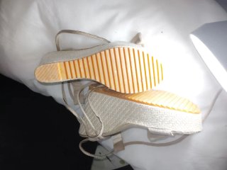 Sandalias de cuña de mujer