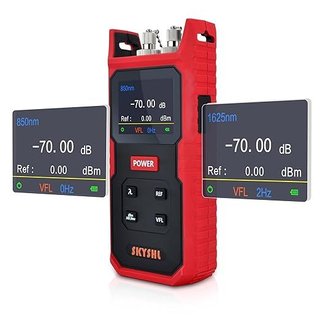 SKYSHL 850 a 1700nm Medidor Potencia Fibra Óptica