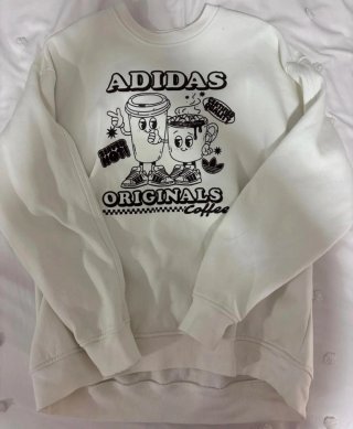 Sudadera Adidas Origins Color crema