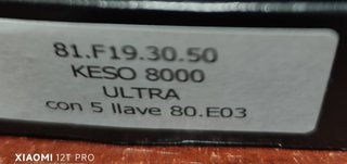 Bombín Keso 8000 Ultra