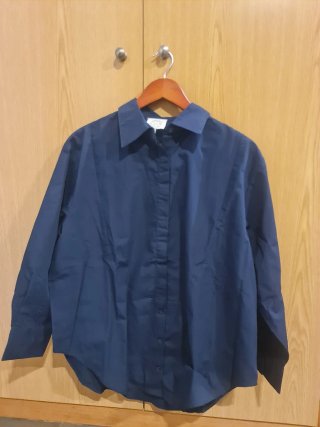 Camisa Azul Marino Talla M