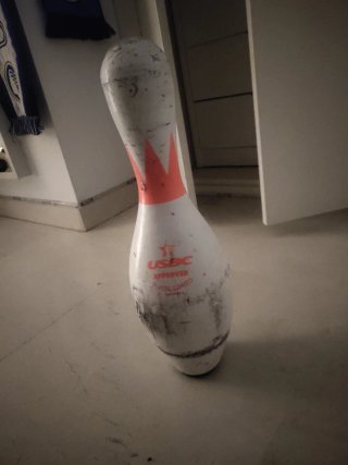 Bolo de Bolera USBC usada en un torneo