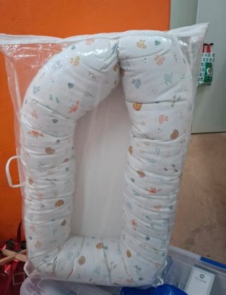 Nido para bebé con estampado marino