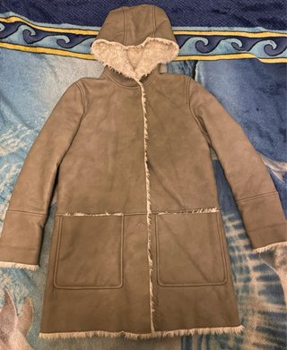Abrigo Zara Trafaluc con capucha