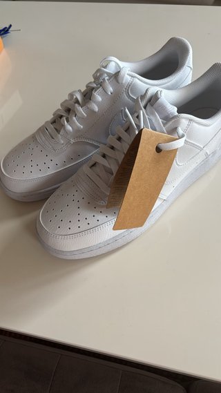Zapatillas Nike Court Blancas T.45
