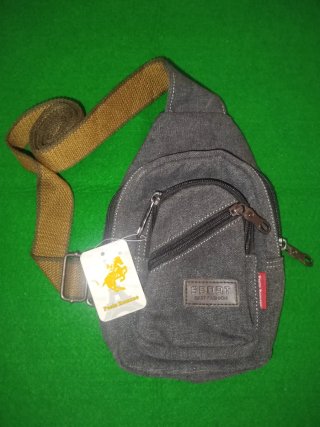 Bolso Bandolera Paolo Romano Gris