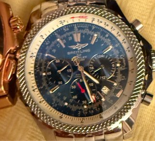 Reloj Breitling for Bentley Plateado