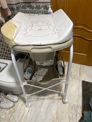 Cambiador con Bañera para Bebé