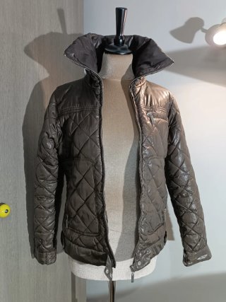 Chaqueta Acolchada Marrón