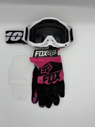 Gafas 100% y Guantes Fox Nuevos 153