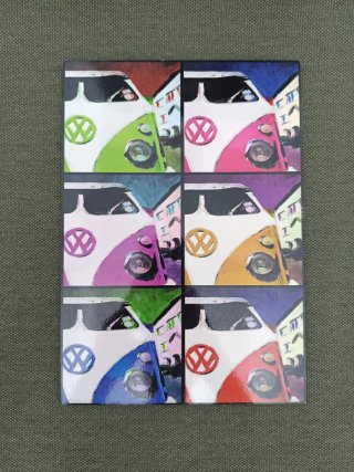 Cuadro Pop Art Volkswagen T1