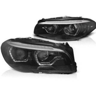 Faros Xenon Dinamic BMW Serie 5 F10 DRL Led Negros