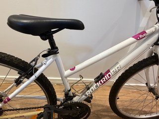 Bicicleta Rockrider Five Zero Blanca