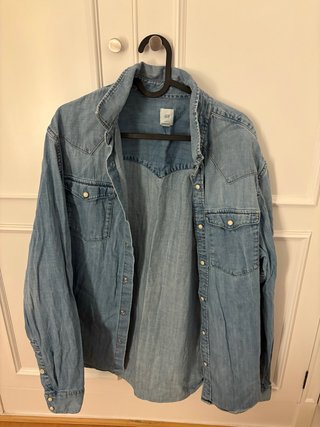 Camisa Vaquera H&M Hombre