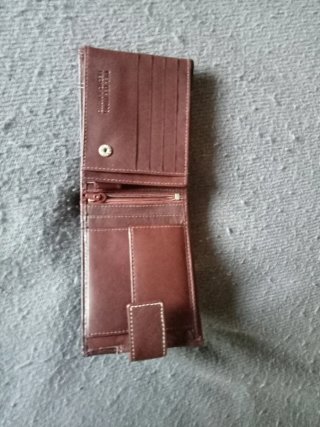 Cartera de Piel Marrón
