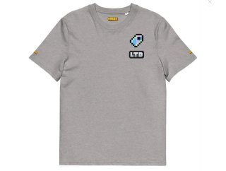 Camiseta Habbo etiqueta LTD - Gris - HABBO merch