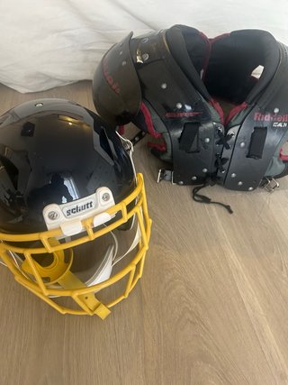 Casco Schutt y Coraza Riddell Football