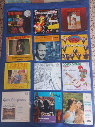 Lote de 12 Vinilos Antiguos