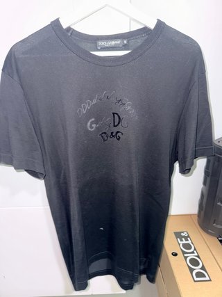 Camiseta Dolce & Gabbana Negra Talla M