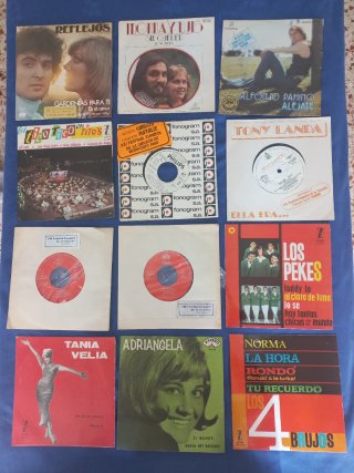 Lote de 12 Vinilos Antiguos