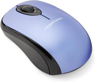 Ratón inalámbrico con Receptor USB Nano, Color Azu