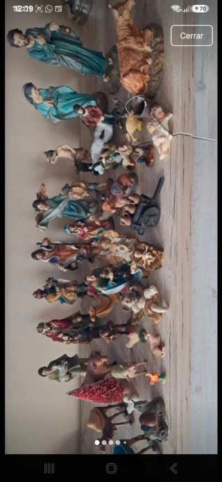 Lote de figuras para belén OFERTON
