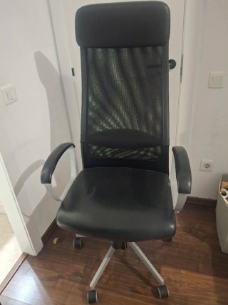 Silla de Oficina con Ruedas. Butaca de escritorio