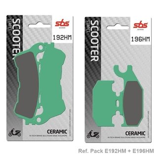 Kit Pastillas de freno del + tras Suzuki Sixteen
